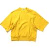 RW 5/S CREW SWEAT/YELLOW