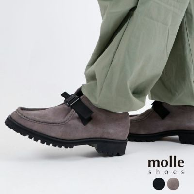 molle shoes / モールシューズ] スクエアトゥ サイドゴアブーツ | SORA