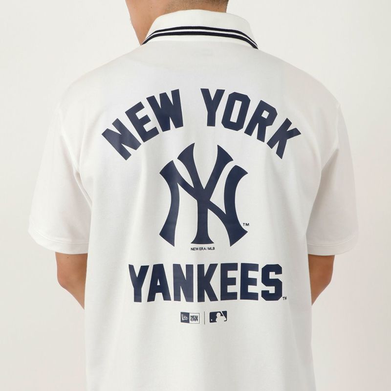 NEW ERA / ニューエラ] 半袖オーバーサイズドポロシャツ MLB Apparel